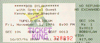 ticket stub